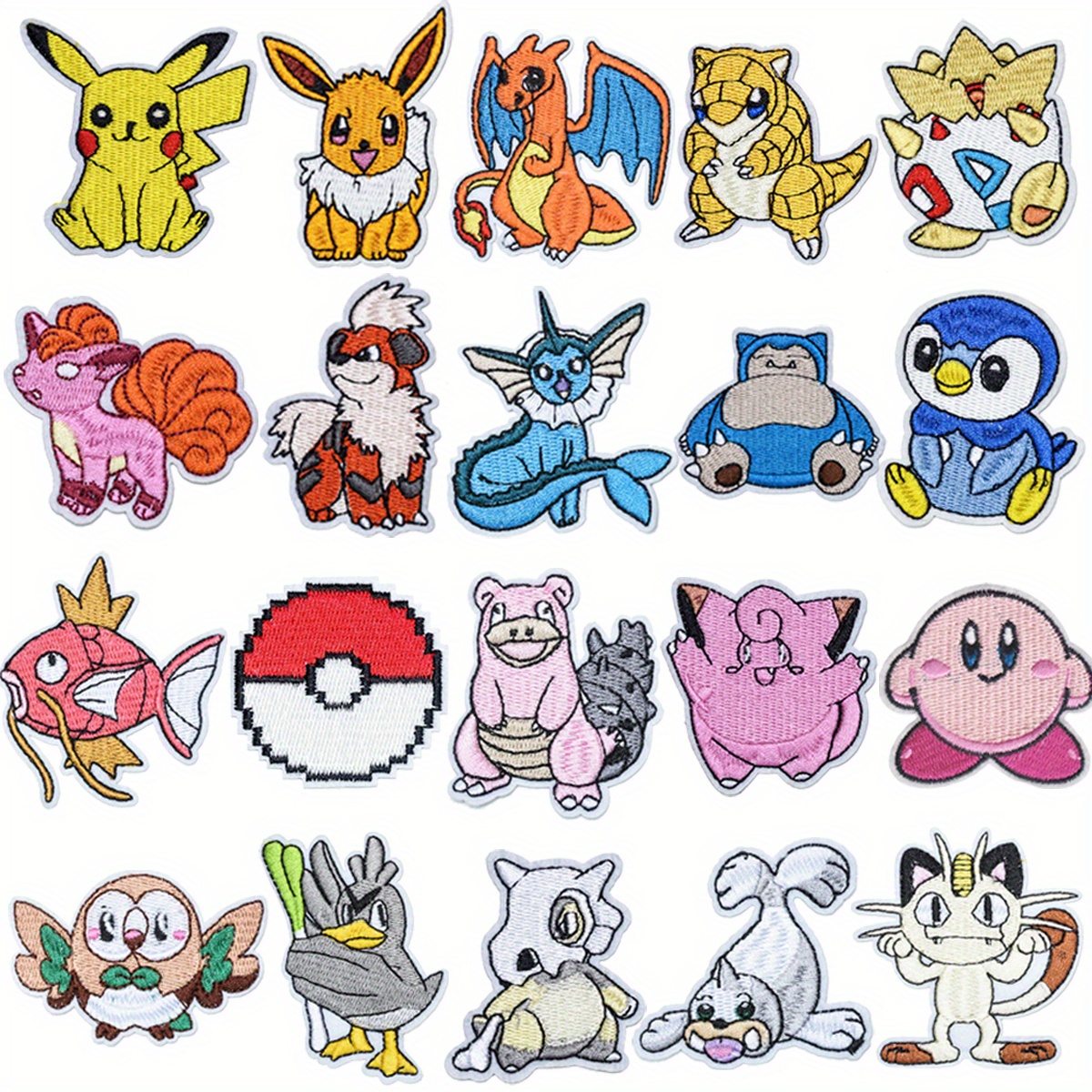 Pokemon Child Iron Patches, Sticker Pokemon Clothes Iron