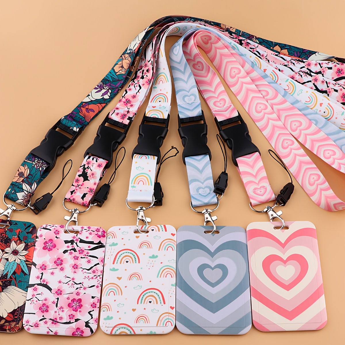 Keep Your Credit Cards Secure & Handy With This Stylish Lanyard Card Holder!  - Temu