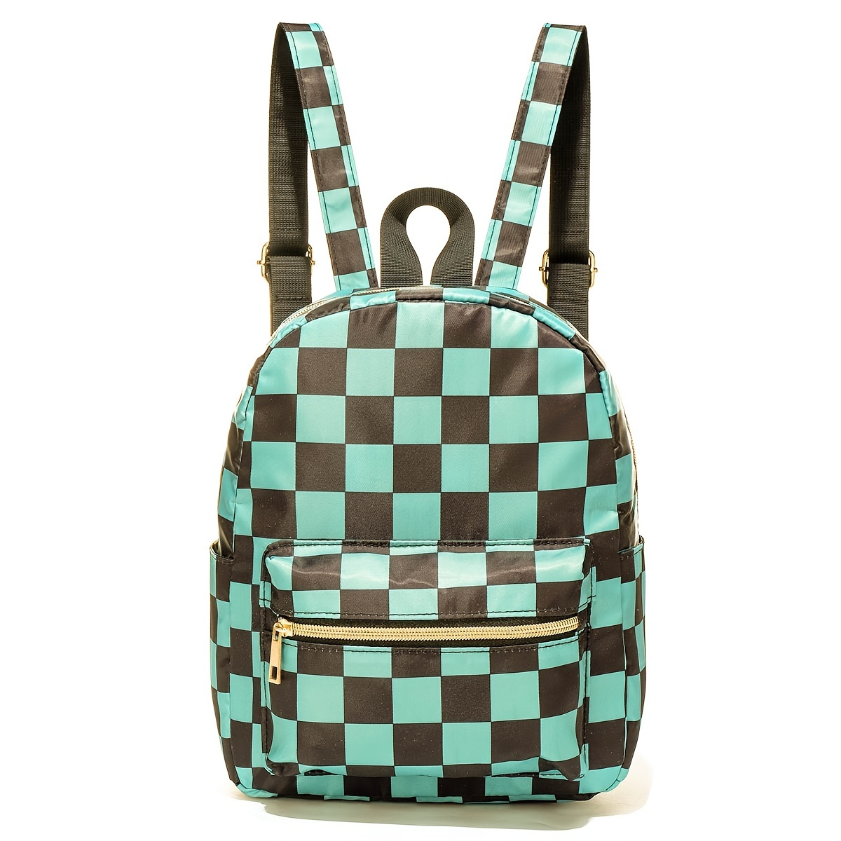 Timoom Checkered Mini Backpack Aesthetic Japanese Anime Small