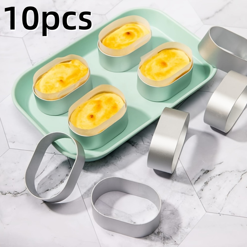 mini cheesecake Metal Dessert Molds cookie cutter tin mold Round Mousse