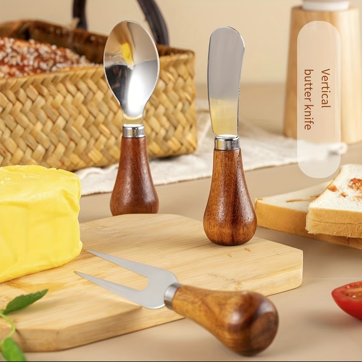 Household Butter Knife Bread Toast Knife Cheese Jam Peanut Butter Scraper  Mini Vertical Butter Sauce Knife Kitchen Accessories - AliExpress