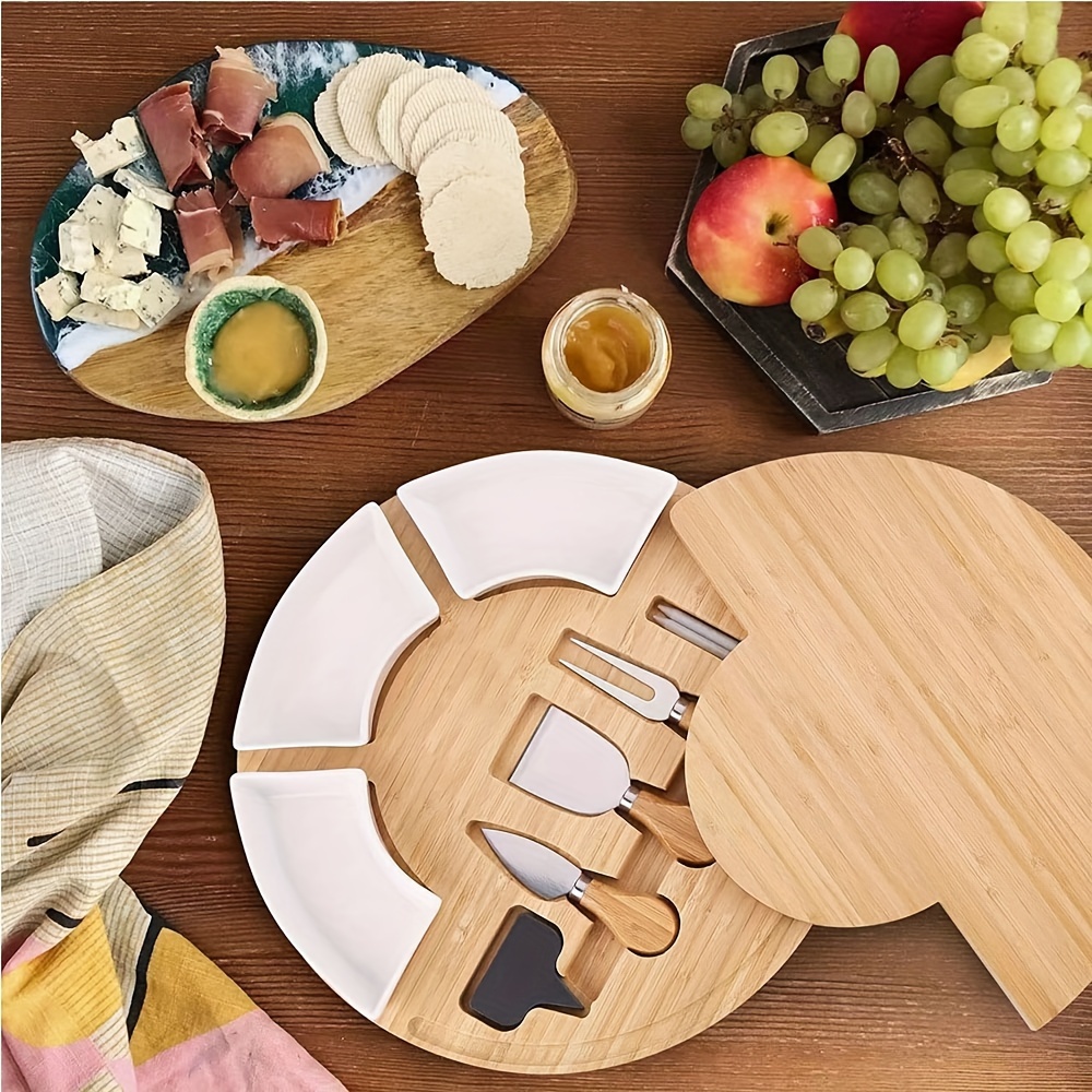 Upgrade Your Kitchen Decor With This Stylish Mini Wooden Cutting Board -  Perfect For Charcuterie And Cheese! - Temu