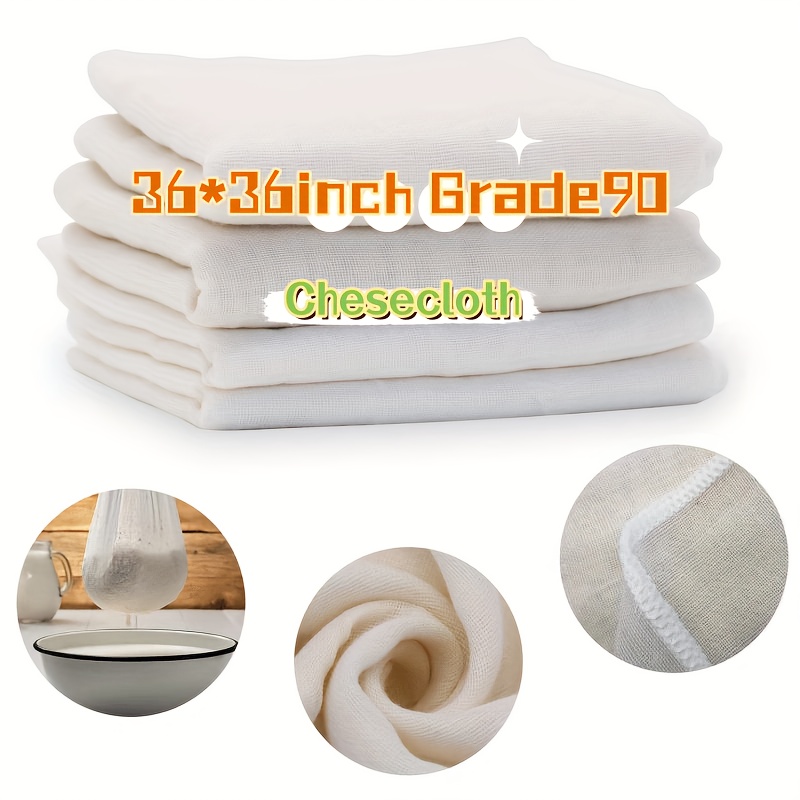 1.5 Yards Gauze Cheesecloth Absorbent Fabric Cheese Cloth - Temu