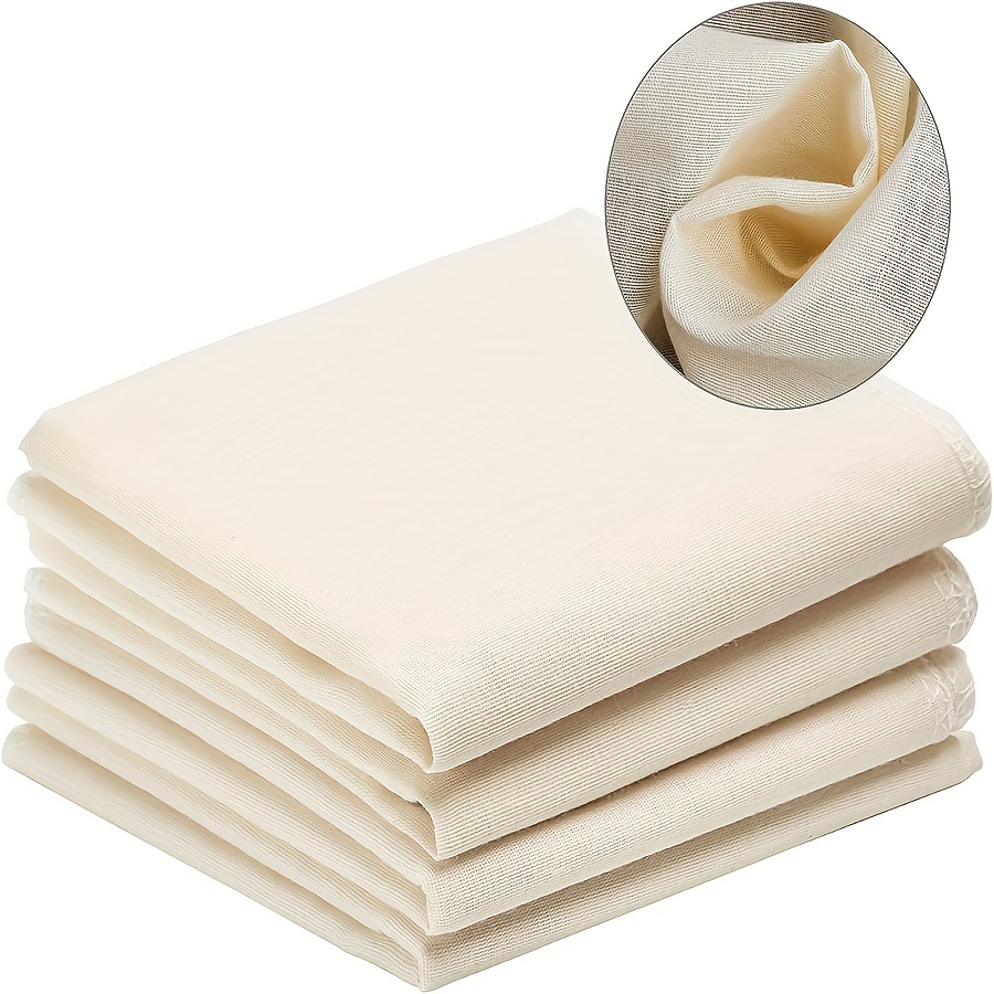 Organic Cotton Gauze Cheesecloth 100% Unbleached Fine Weave Grade