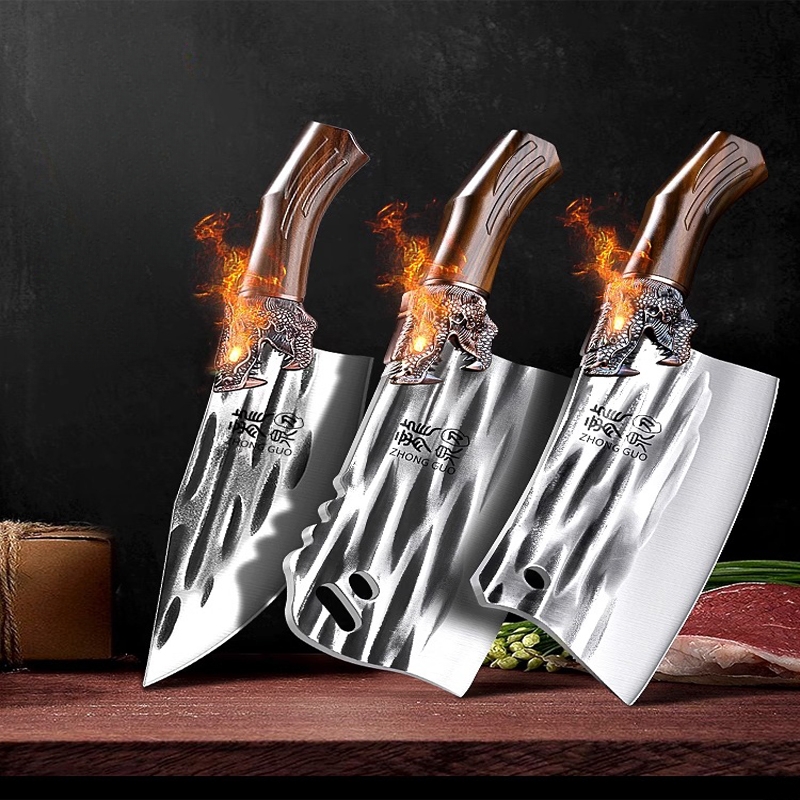 Fire Dragon Butcher's Knife