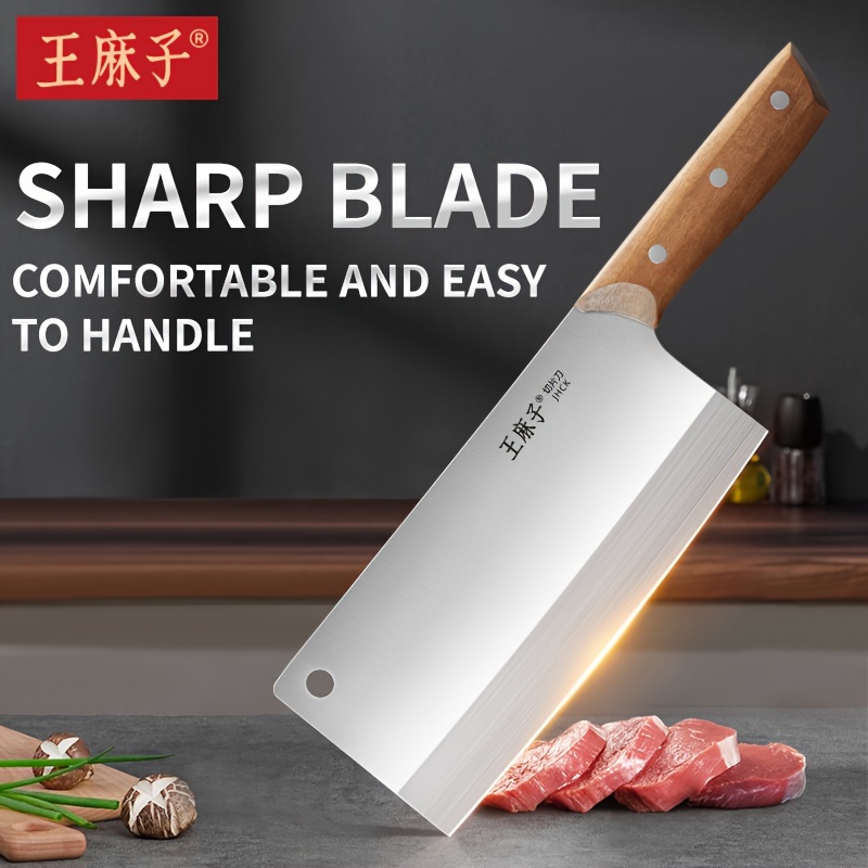 Cuchillo japonés, cuchillo deshuesador para cortar carne de 5.5 pulgadas,  cuchillo japonés para cortar pechuga, cuchillo de deshuesado forjado a mano