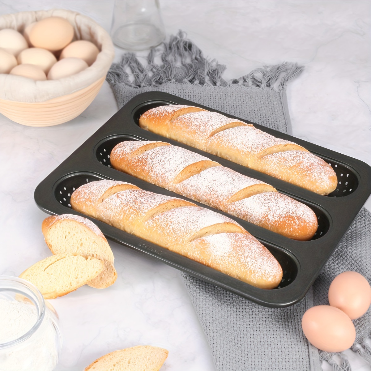 Carbon Steel Toast Bread Bun Pans 7inch Hot Dog Bread Pan Mold Non Stick  Bakeware Tool Oval Baking Mould Kitchen Accessories - AliExpress