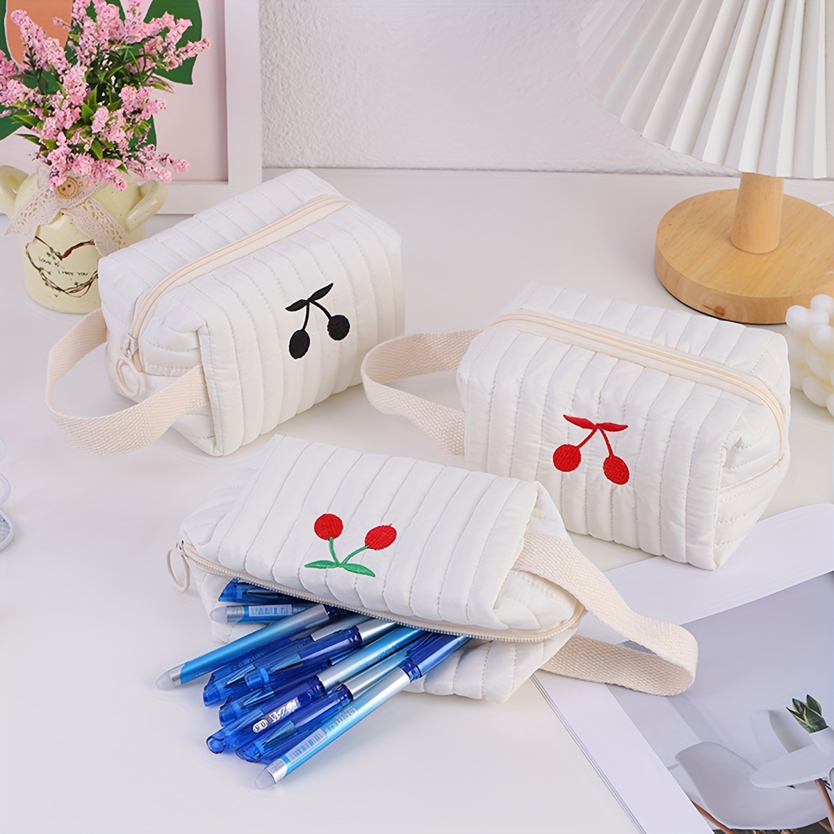 Korean Japanese Girly Pencil Case Inspired By Japanese Culture – Aestheticer