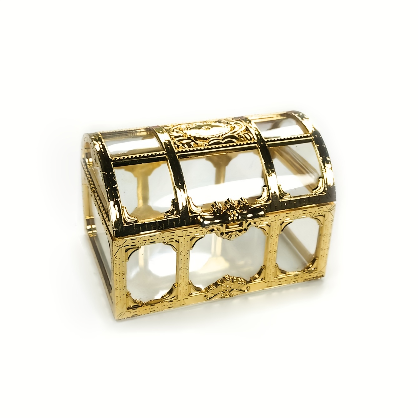 Caja dorada Magia, Golden Box Magic, caja metálica pequeña, small