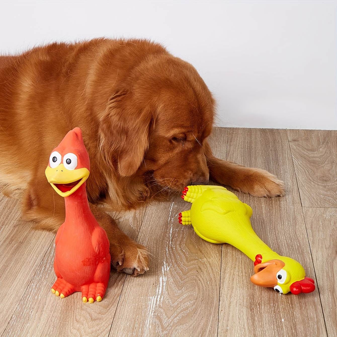 Gritando Pollo Perro Mordiendo Juguete Sonoro Juguetes Para - Temu