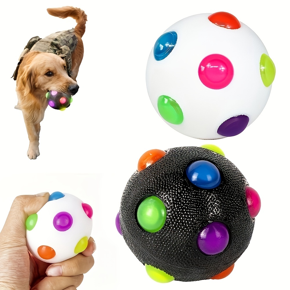 Juguetes Interactivos Para Perros Pelota Para Perros Que Gotea Comida  Juguetes De Goma Para Masticar Para Perros Juguete Molar Para Perros  Juguete Interactivo Color Aleatorio - Temu