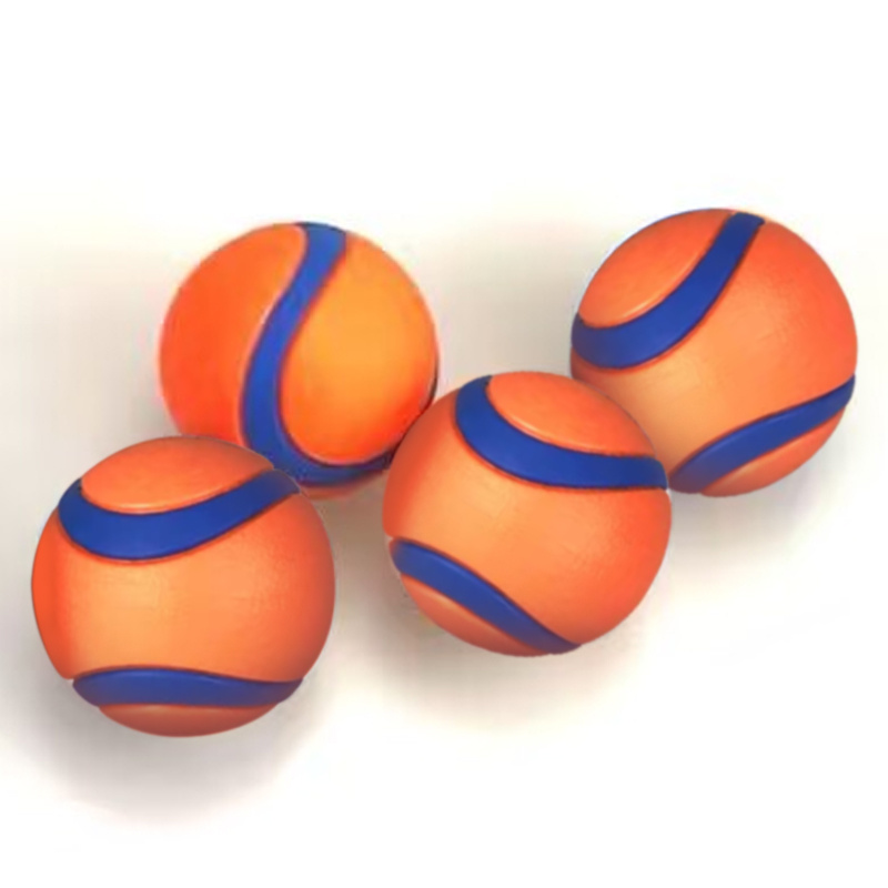 Dog Toy Elastic Solid Foam Molar Interactive Training Toy Ball, Bite Resistant High Elasticity Interactive Dogs Pet Toys Exercise Balls