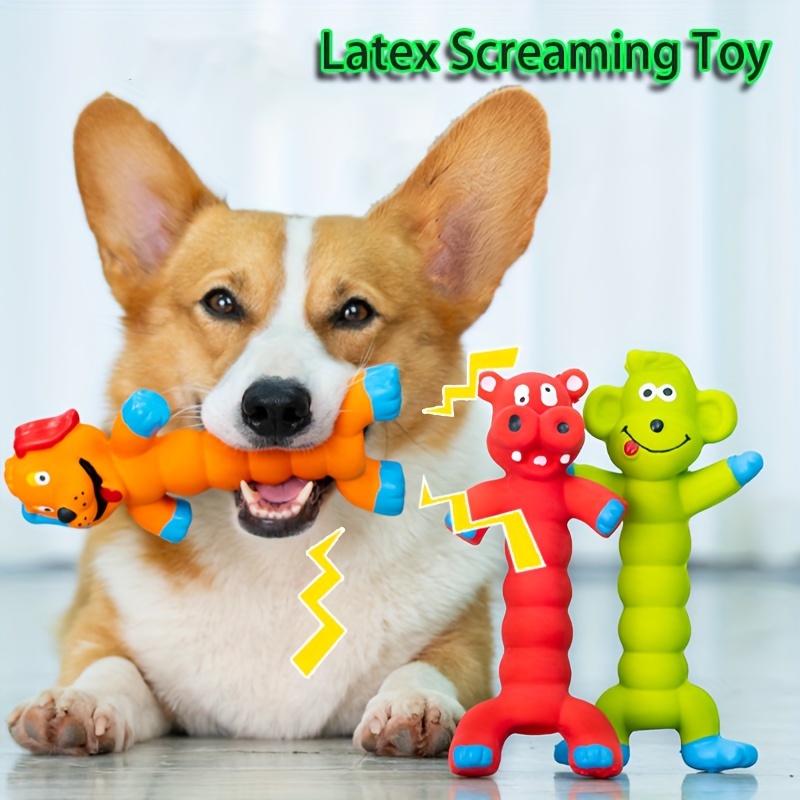 Supply Tpr Double Head Screaming Pet Toys pet Dog Chew And - Temu