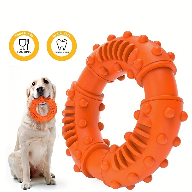 Indestructible Puppy Toys/carrot-shaped Dog Toys For Small Dogs Dog Squeak  Toys For Chew Chase & Fetch, Durable Rubber Squeaky Toys