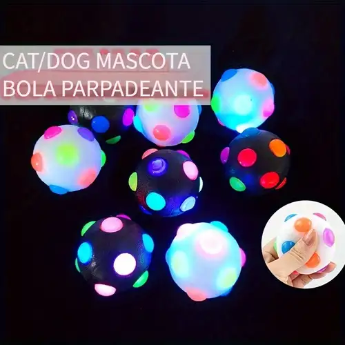 Airball - Pelota interactiva para perros, bola de platillo volador para  perros, juguetes interactivos para perros grandes, bola de aire para  perros