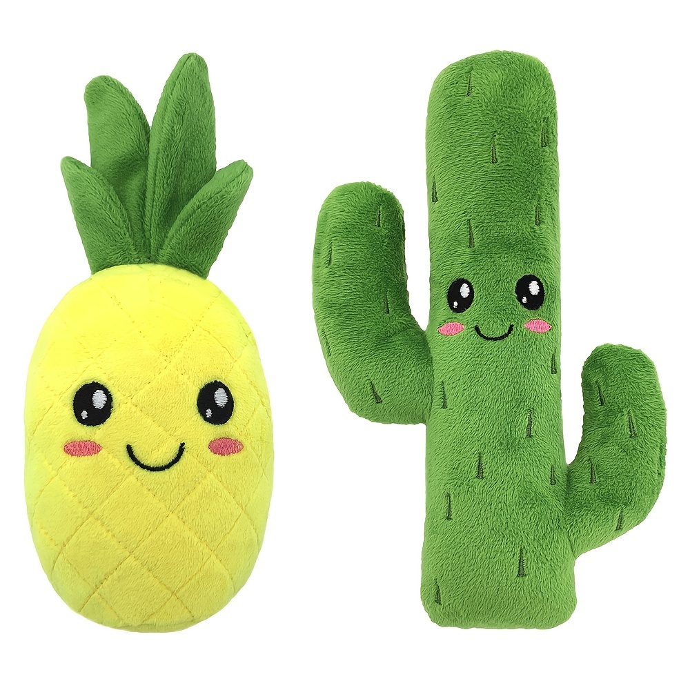 1 Pièce Mignon Et Doux Étui À Crayons En Peluche Cactus - Parfait