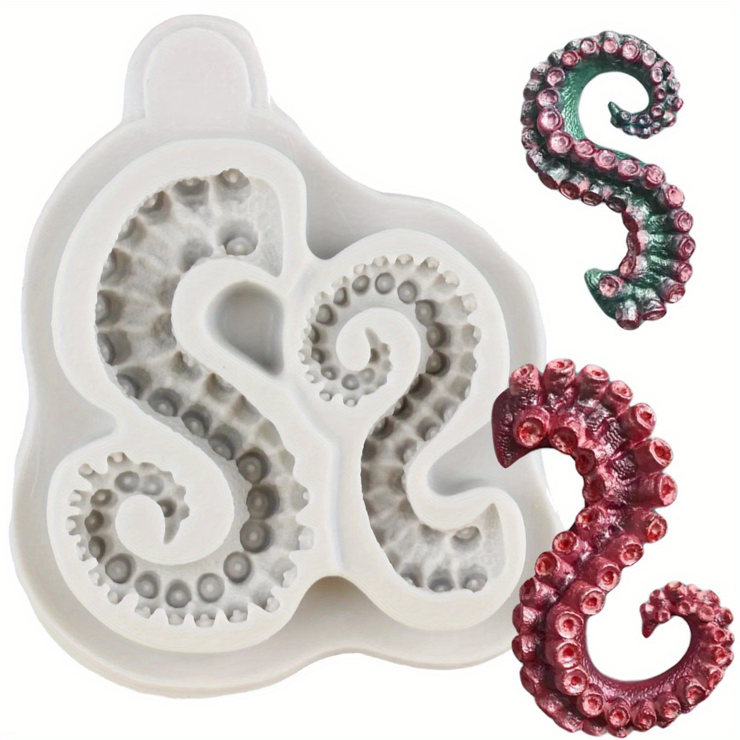 Polymer Clay Beads Animal Small Octopus Spacer Expression - Temu