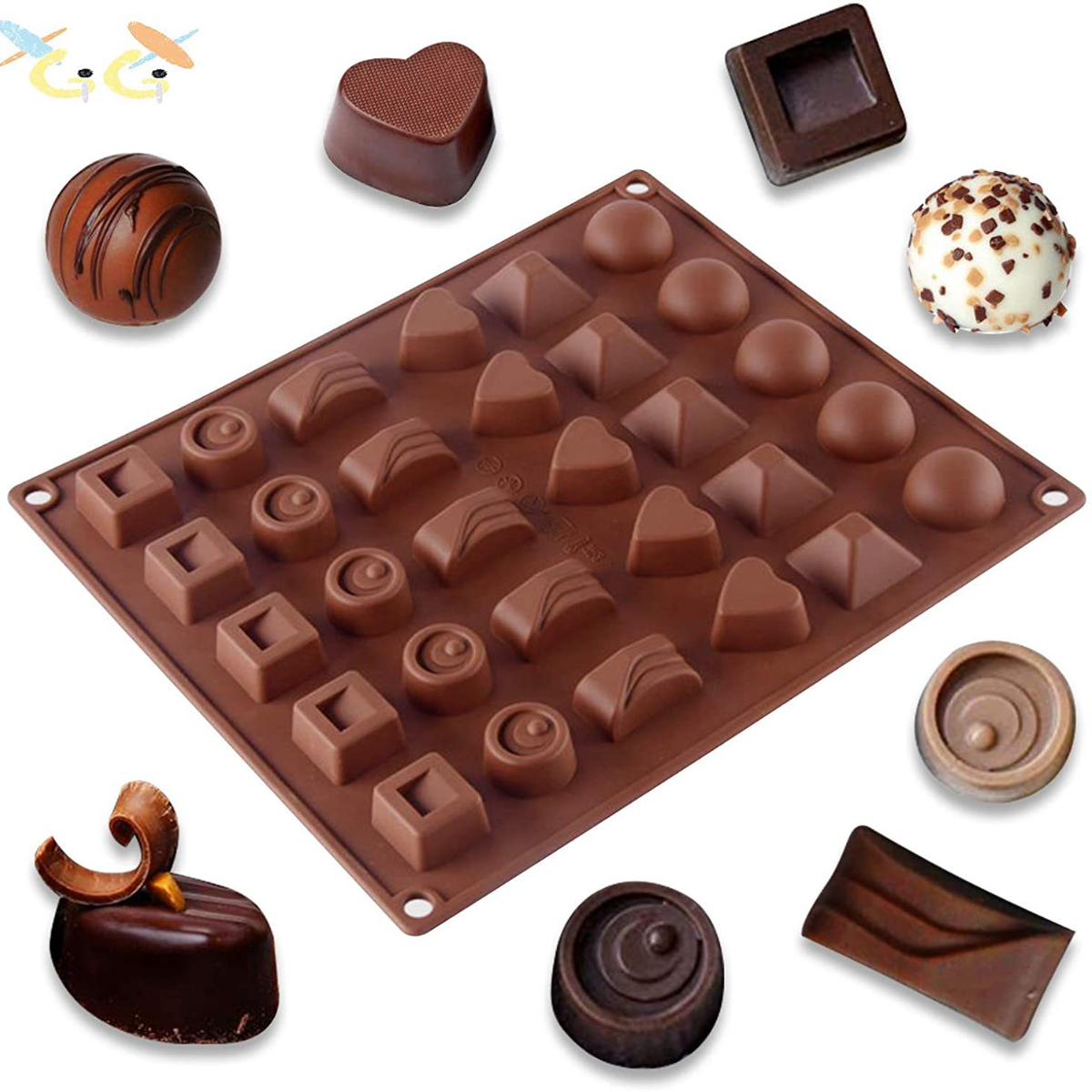 Pendant Casting Silicone Molds Chocolate Making Food Grade - Temu