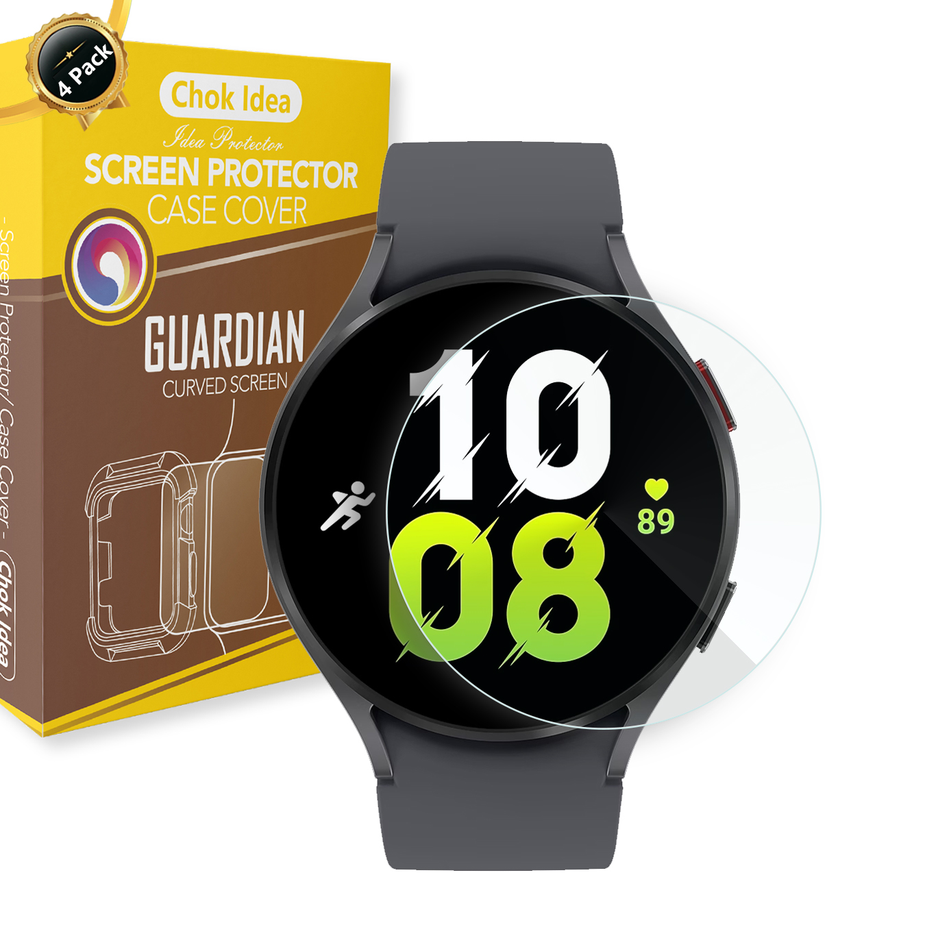 Buy Samsung Galaxy Watch 6 40mm Clear Case Screen Protector Online