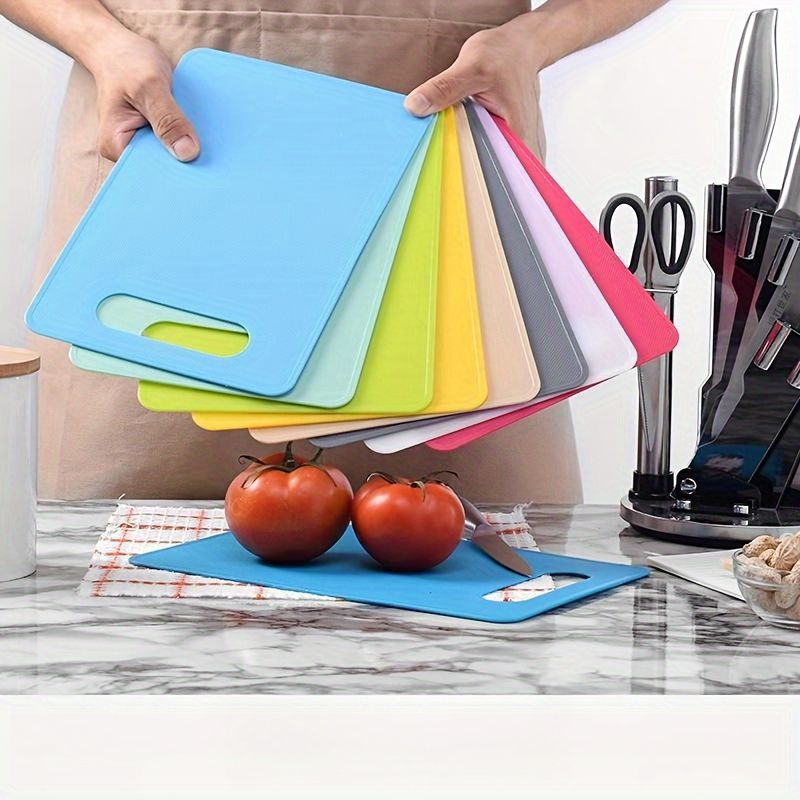 Large Cutting Board Dishwasher Safe Plastic Chopping Board Kitchen Reusable  Clear Anti-Slip Countertop Protector Easy Grip - AliExpress