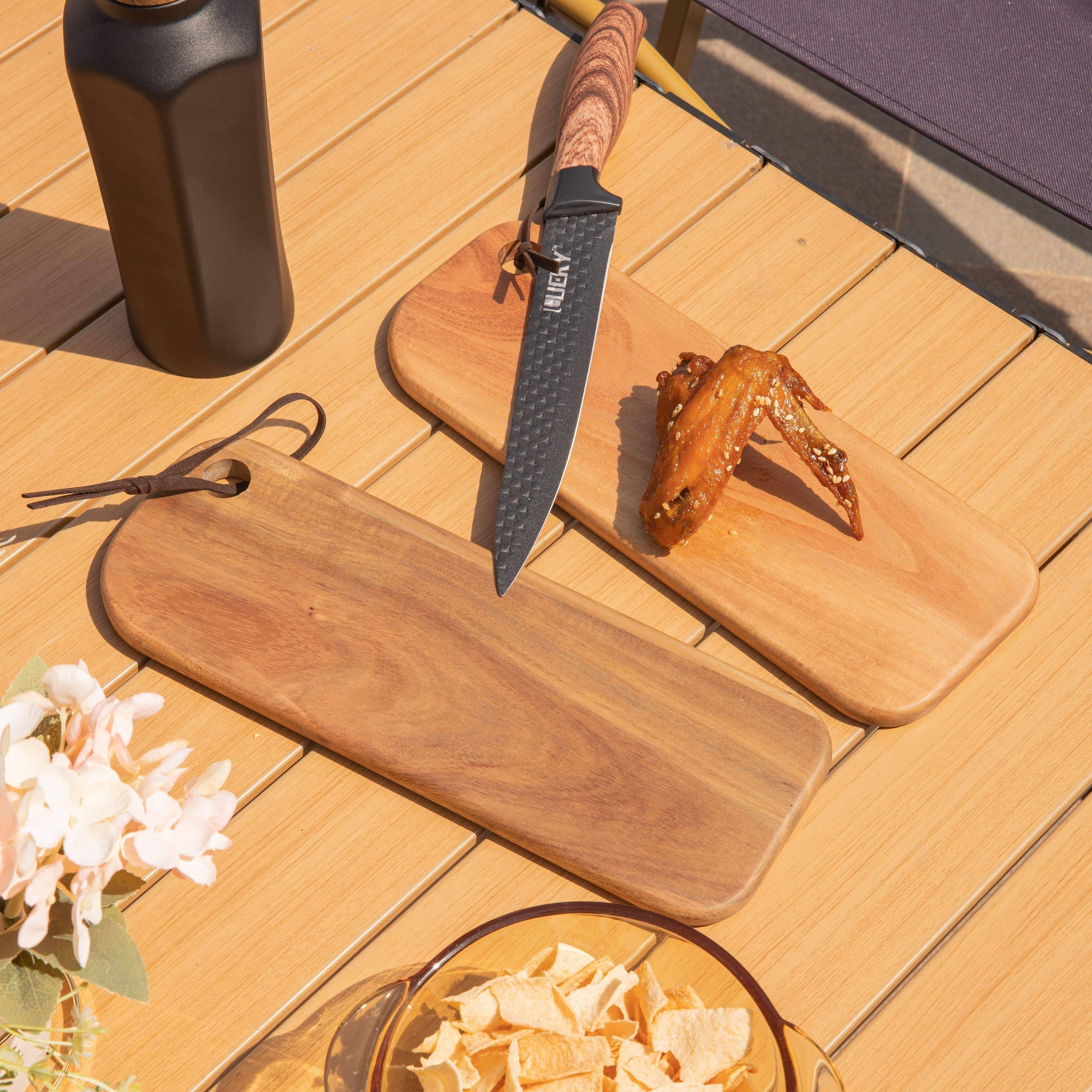 Black Walnut Wooden With Brass Handle Cutting Board Wooden - Temu