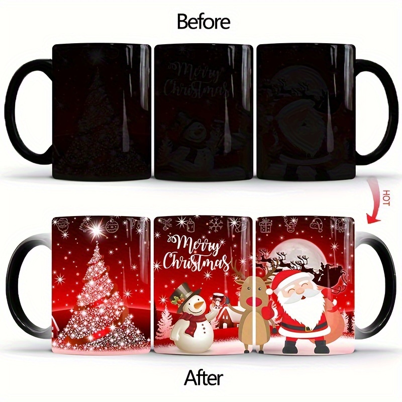  UV DTF Cup Wrap Transfer Sticker for Glass Coffee Cups, Cute  Christmas Series Cup Wrap Transfer Stickers, DIY Waterproof Clear Film Cup  Wrap Rub on Transfers Stickers Decals