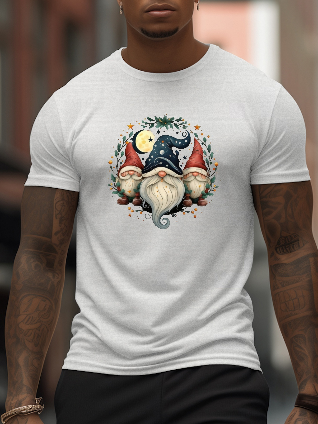 Mens christmas elf t on sale shirt