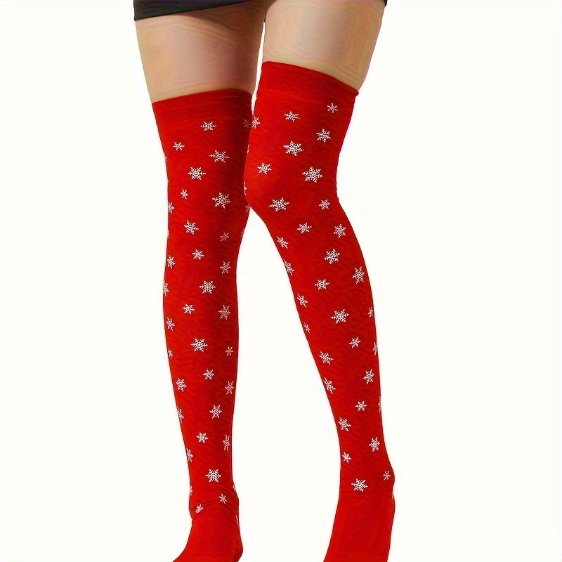 Christmas High Knee Socks - Temu