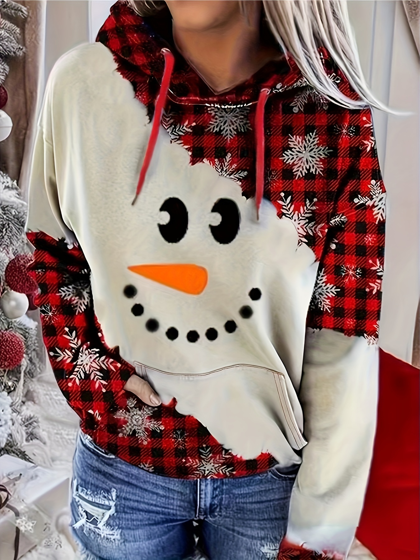 Snowman Hoodies - Temu