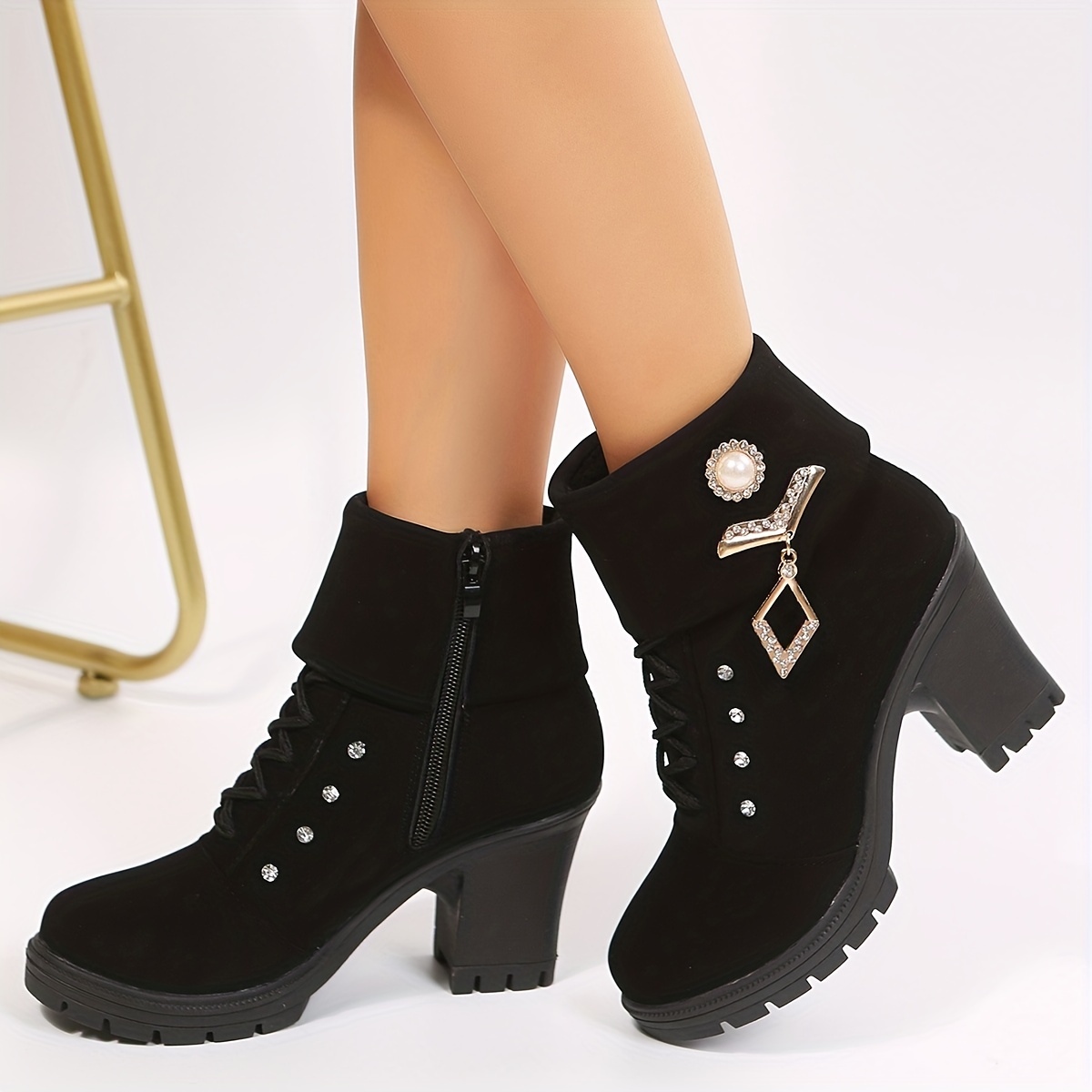 High heel boots hot sale for little girls