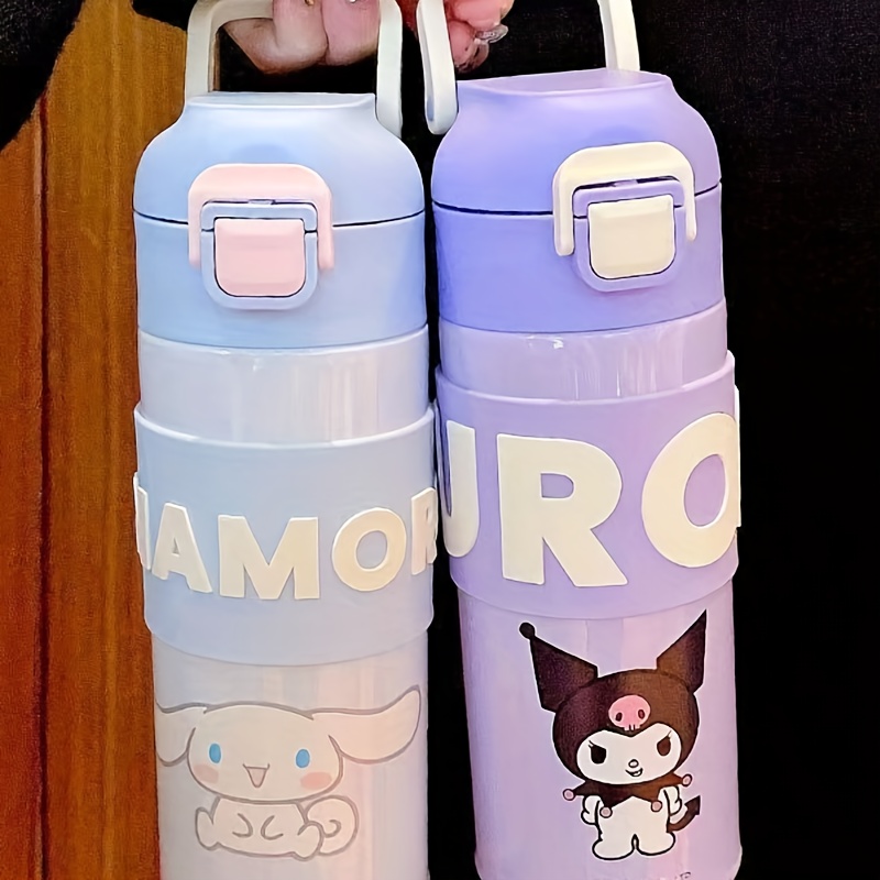 Sanrio Thermos Water Bottle 500ml - Kuromi Box