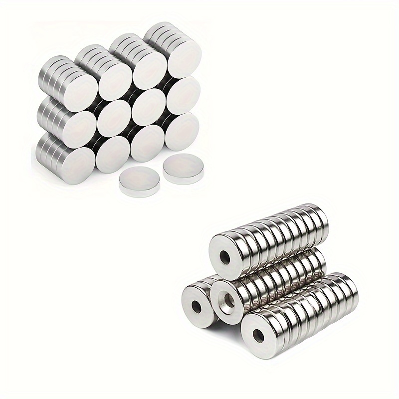 Mini Pequeños Imanes Circulares Fuertes 6mm X 2mm Nevera N35 - Temu