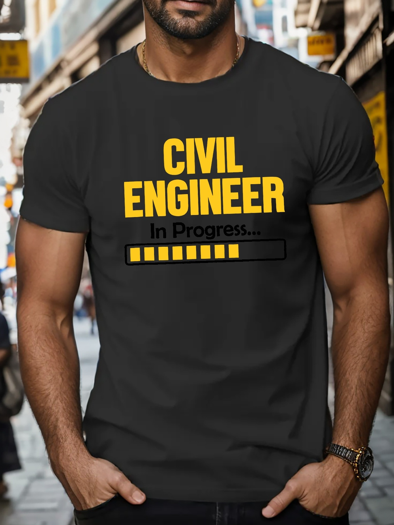 Camiseta Hombre manga larga cuello redondo 803-19-18 - Almacen del Ingeniero