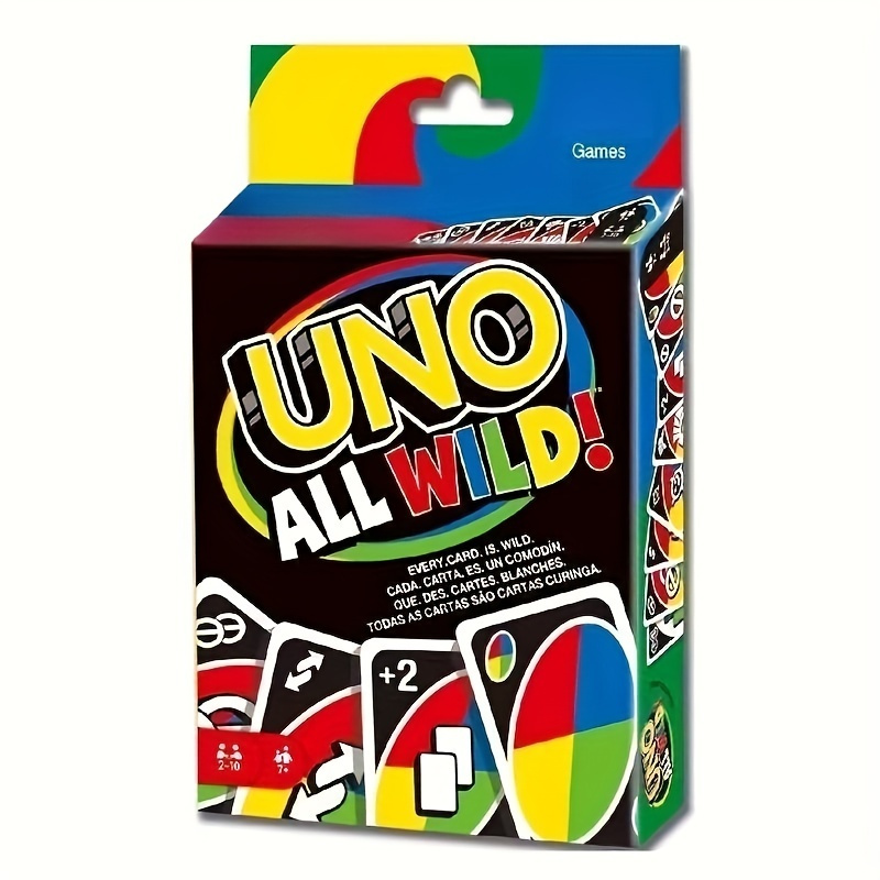 Mattel Uno Dos Flip! Tin Box Family Card Game Entertainment Fun Poker Party  Games Playing Cards Kids Toys - Card Games - AliExpress