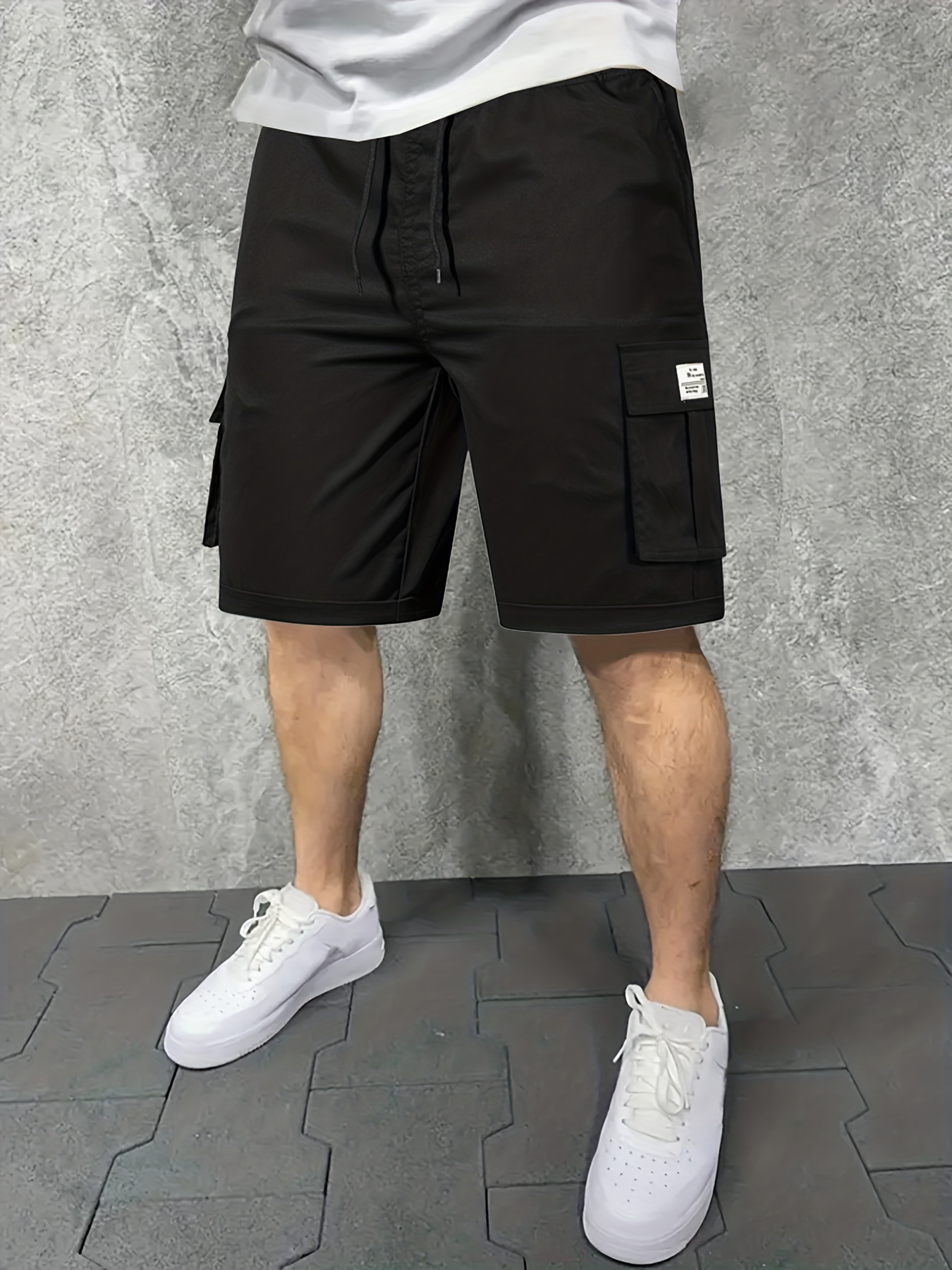 Black Cargo Shorts Kmart - Temu