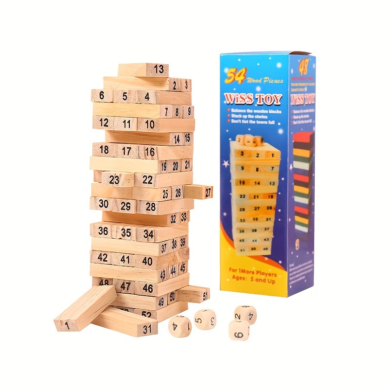 JENGA GIGANTE - Desarrollo de la inteligencia - Didactimex