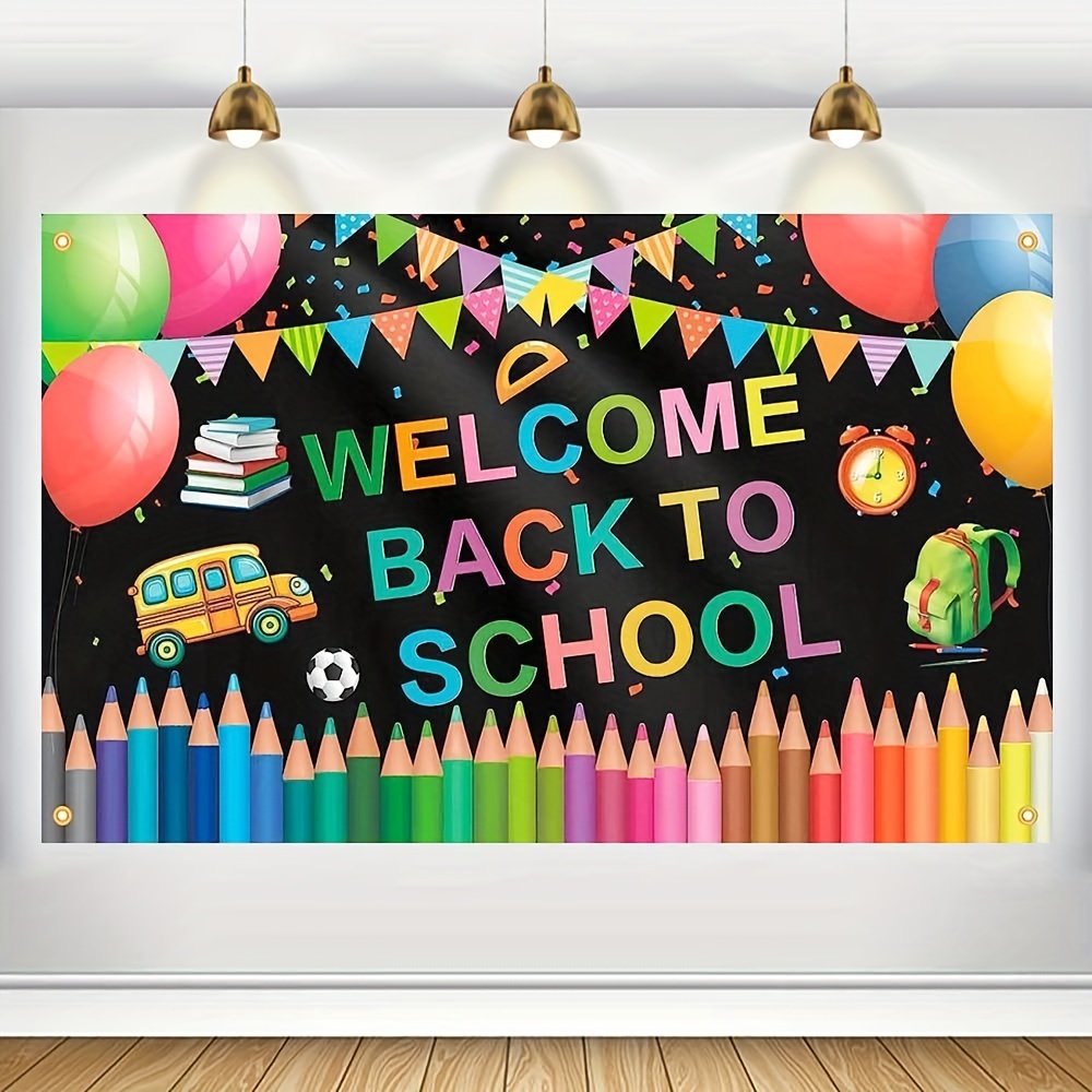 Welcome Back To School Banner Temu Australia