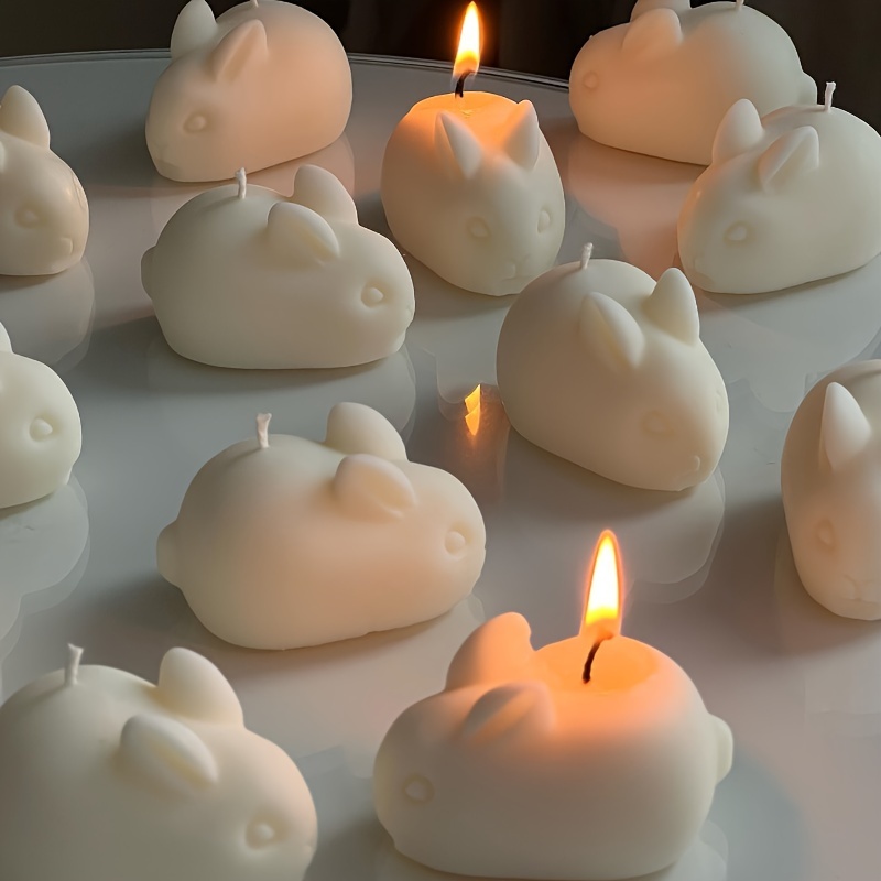 1pc Four-leaf Aromatherapy Candle Handmade DIY Drop Glue Handmade Soap  Silicone Mold Home Decoration