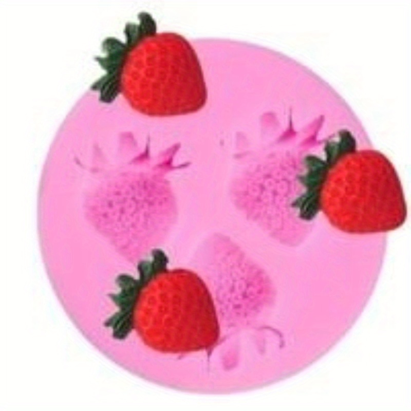 Strawberry Silicone Mold - Temu