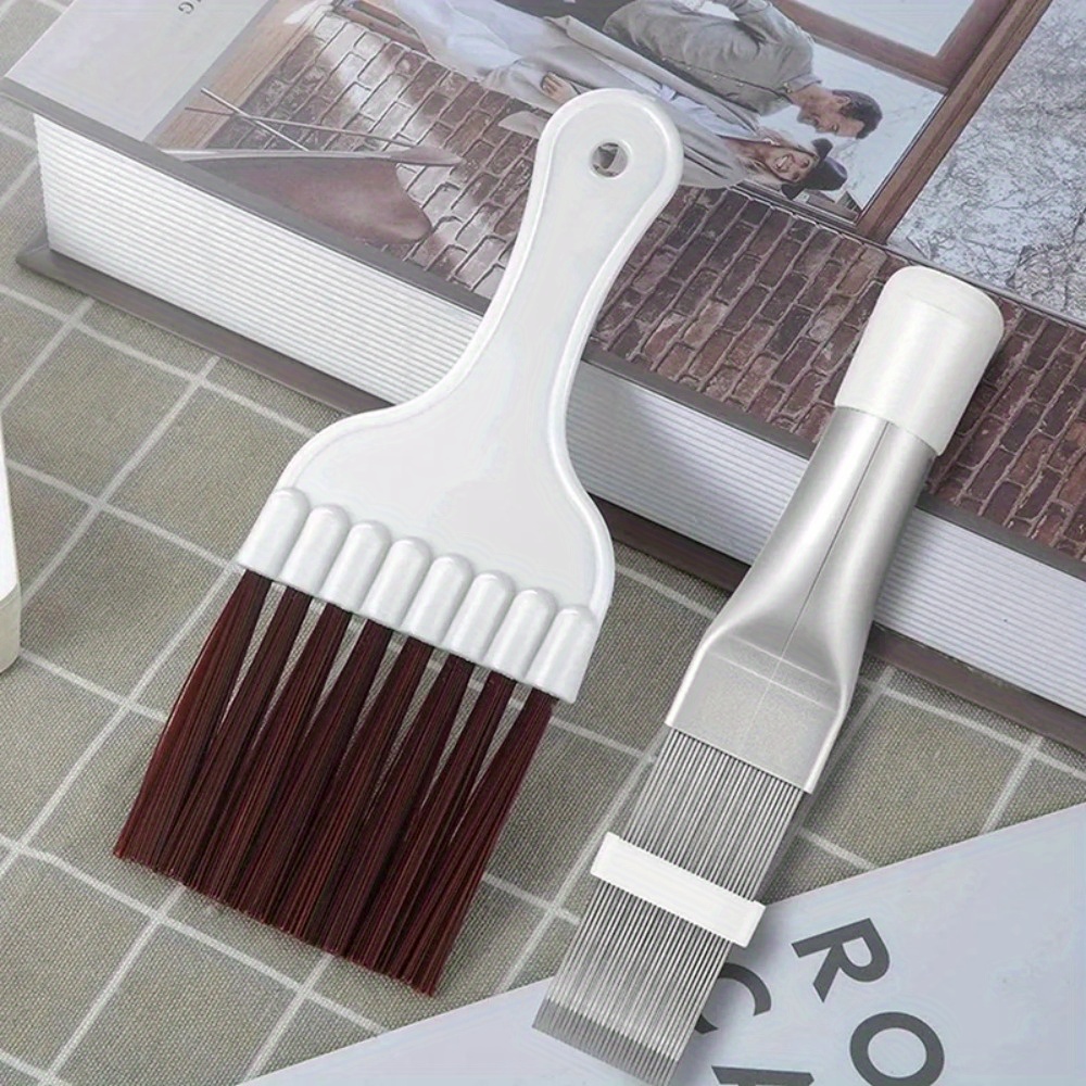 Bendable Cleaning Brush Long Bristles Multipurpose Flexible Cleaner Washing  Machine Condenser Dust Removal Brushes Wooden Handle