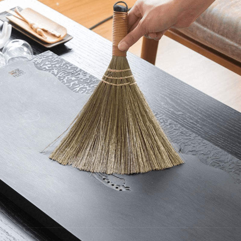 1pc Small Broom Prop Household Cleaning Tool Computer Whisk Broom