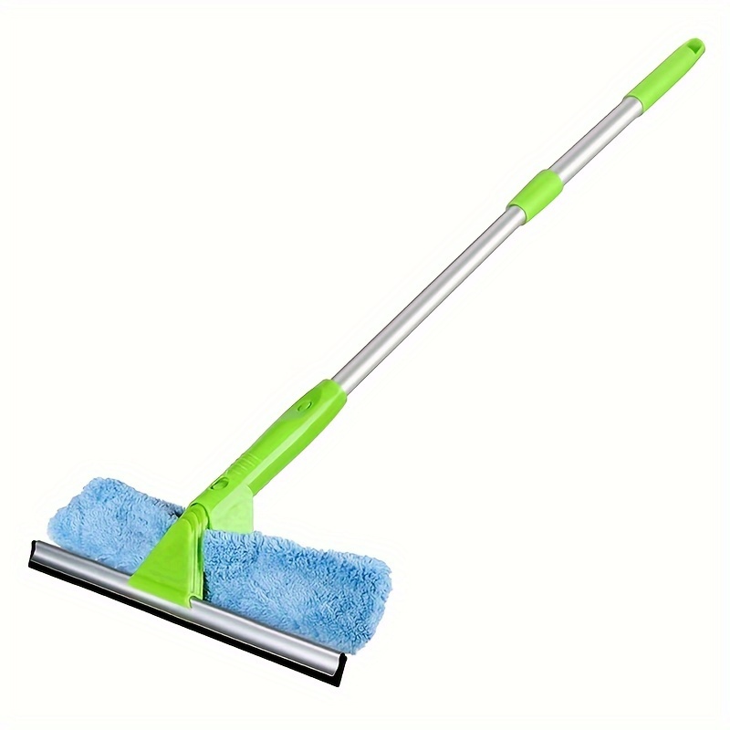 Double Sided Window Squeegee with 53 inch Stainless Steel Pole – ITTAHO