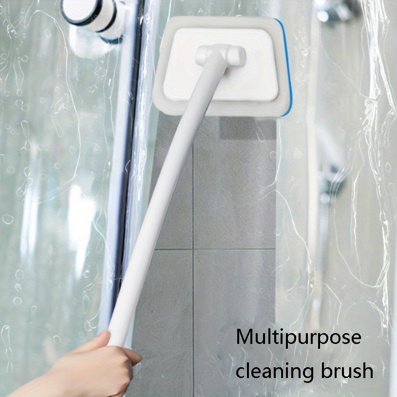 Kit de cepillo eléctrico para limpieza, limpiador de azulejos de baño,  suelo, bañera, ducha, cocina, cuidado