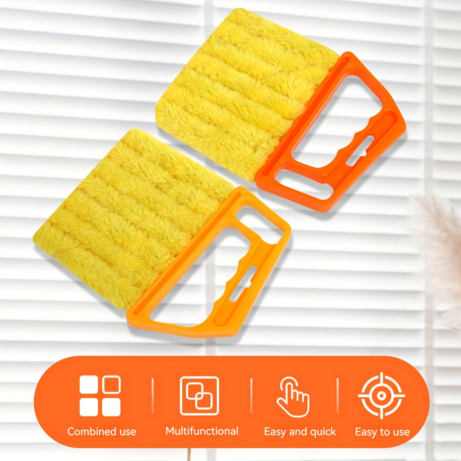 Washable Microfiber Venetian Blind Cleaner Conditioner - Temu