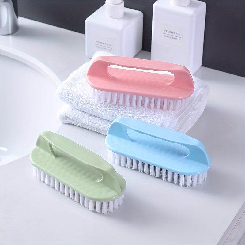 3in1 Shoe Brush with Dispensing Bottles Soft Bristled Wash Shoe Cleaning  Tools Clothes Board Clean Suede Shoe Brush for Home