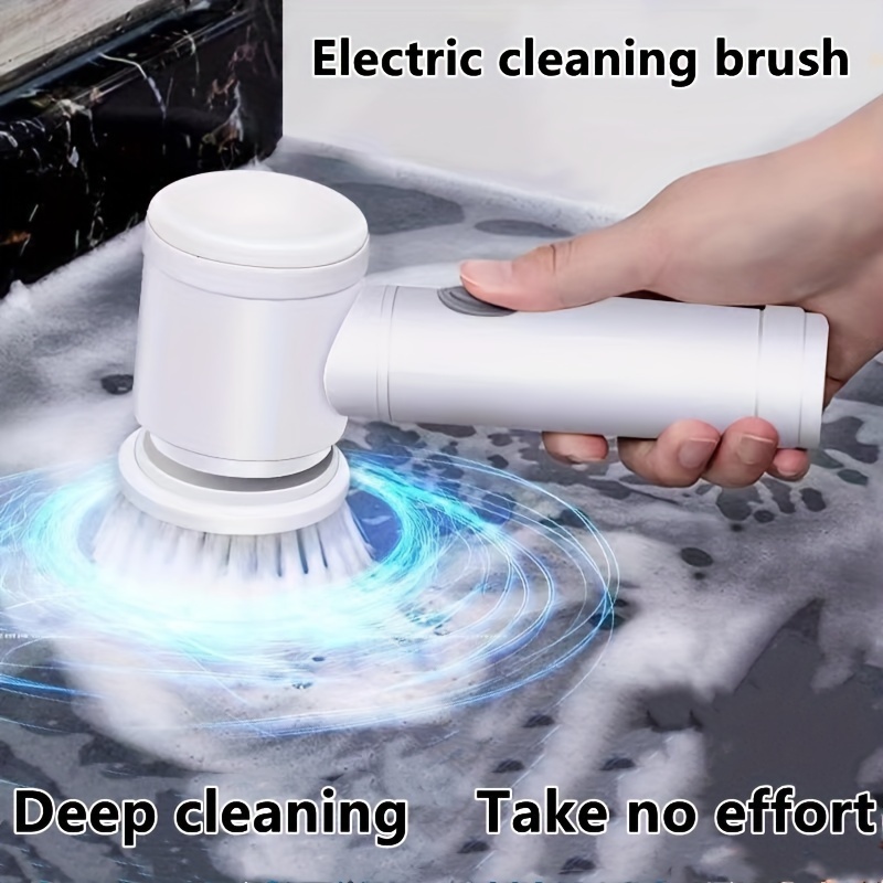 Wireless Electric Cleaning Brush For Household And Kitchen Cleaning -  Convenient Handheld Toilet Cleaning Artifact With Powerful Scrubbing Action  - Temu