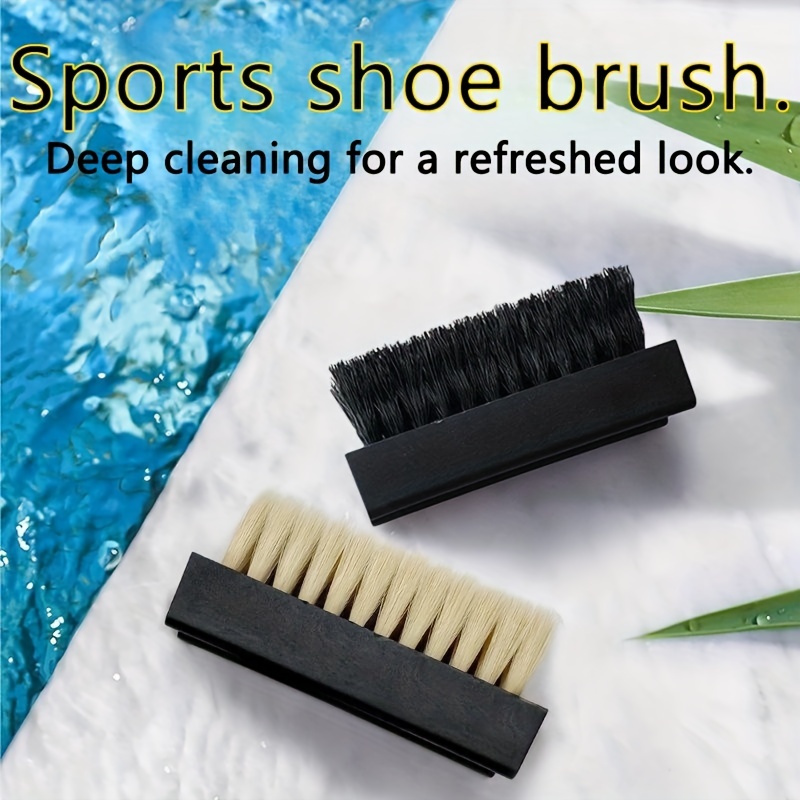 1pc Shoe Cleaner Brush, Square Handheld Polish Daubers For Leather