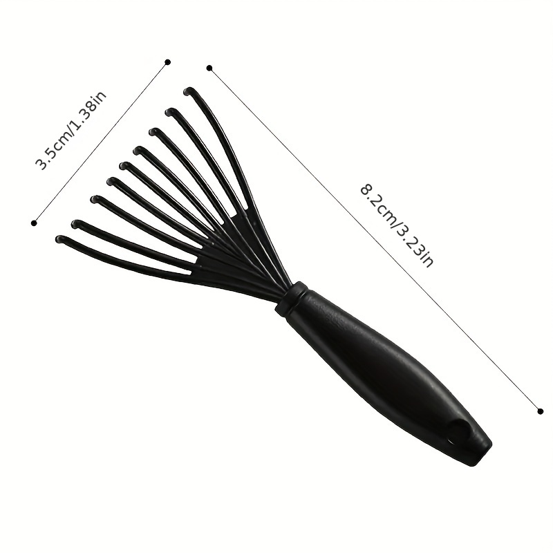 1pc T-shape Comb, Bathroom Cleaning Brush, Comb Cleaner, Plastic Curl Comb,  Cleaning Claw Hook