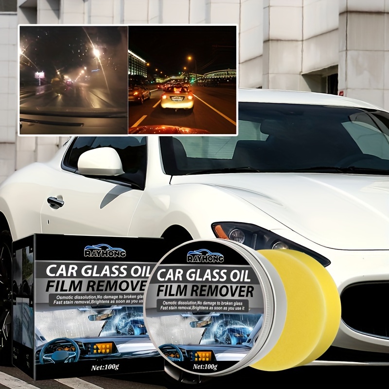  Glass Oil Film Remover, Car Glass Oil Film Stain Removal  Cleaner, 150ML AutoGlass Oil Film Remover, Automotive Glass Oil Film  Cleaner, Oil Film Remover for Car Window (3pcs) : Automotive