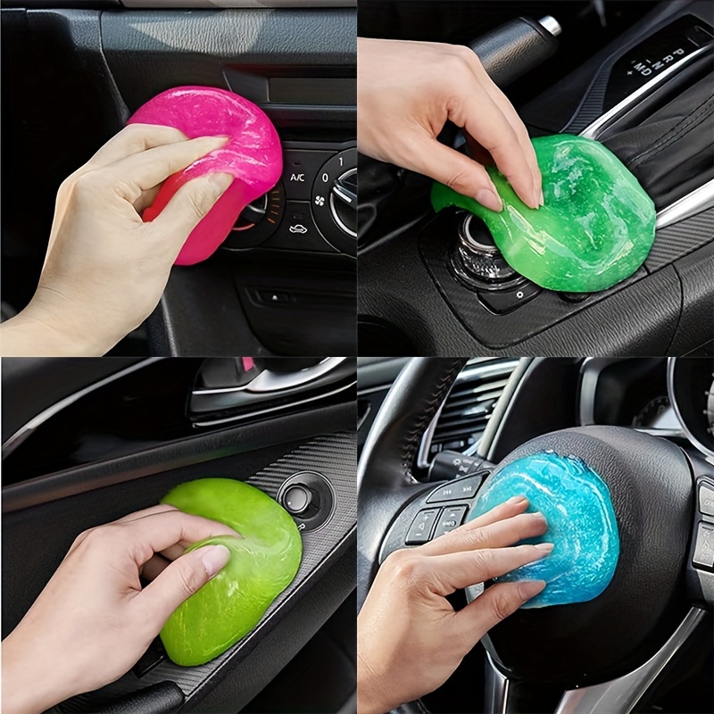 1pc Car Cleaning Gel Slime For Cleaning Tool, Car Vent Magic Dust
